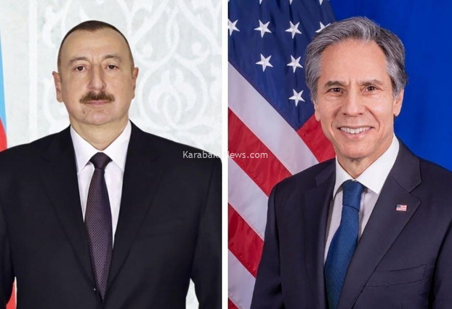 president-ilham-aliyev,-antony-blinken-hold-telephone-conversation