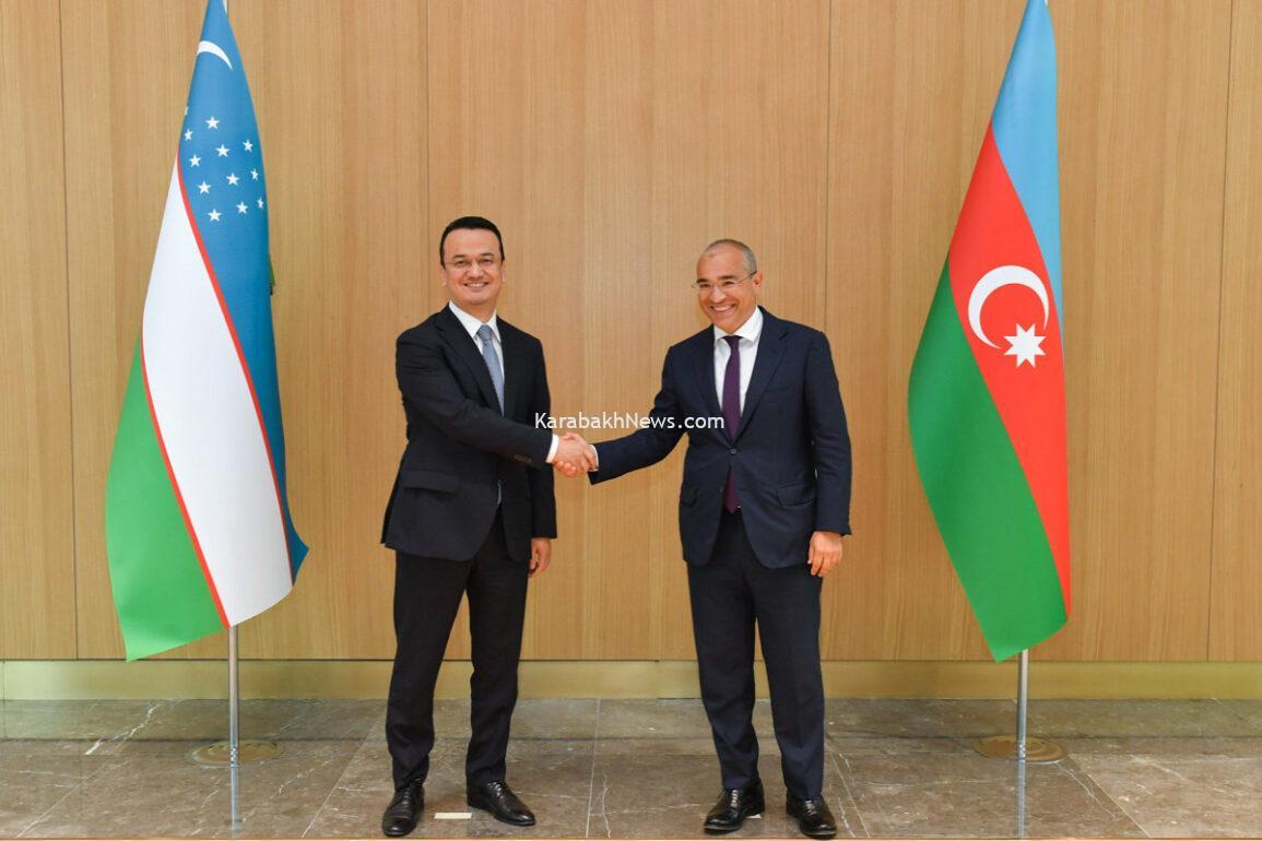 shusha-hosts-azerbaijan-uzbekistan-intergovernmental-commission’s-meeting,-documents-were-signed-photo