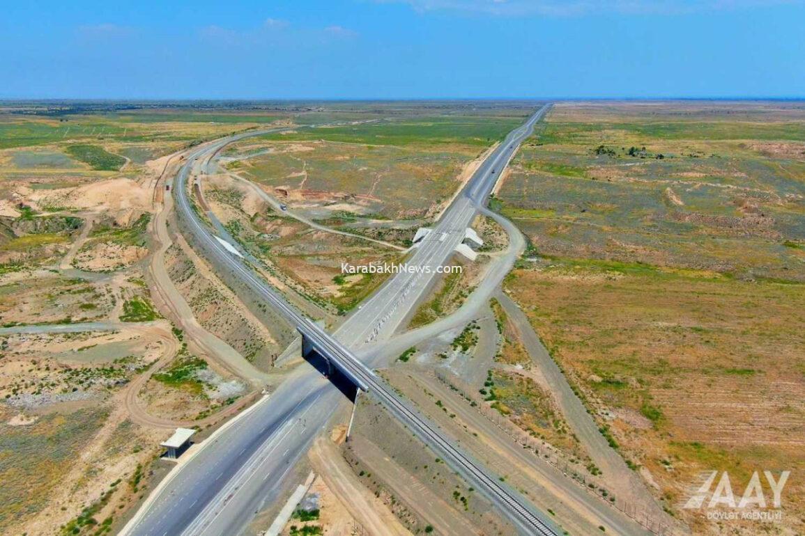 construction-of-azerbaijan’s-barda-agdam-highway-nears-completion-–photo