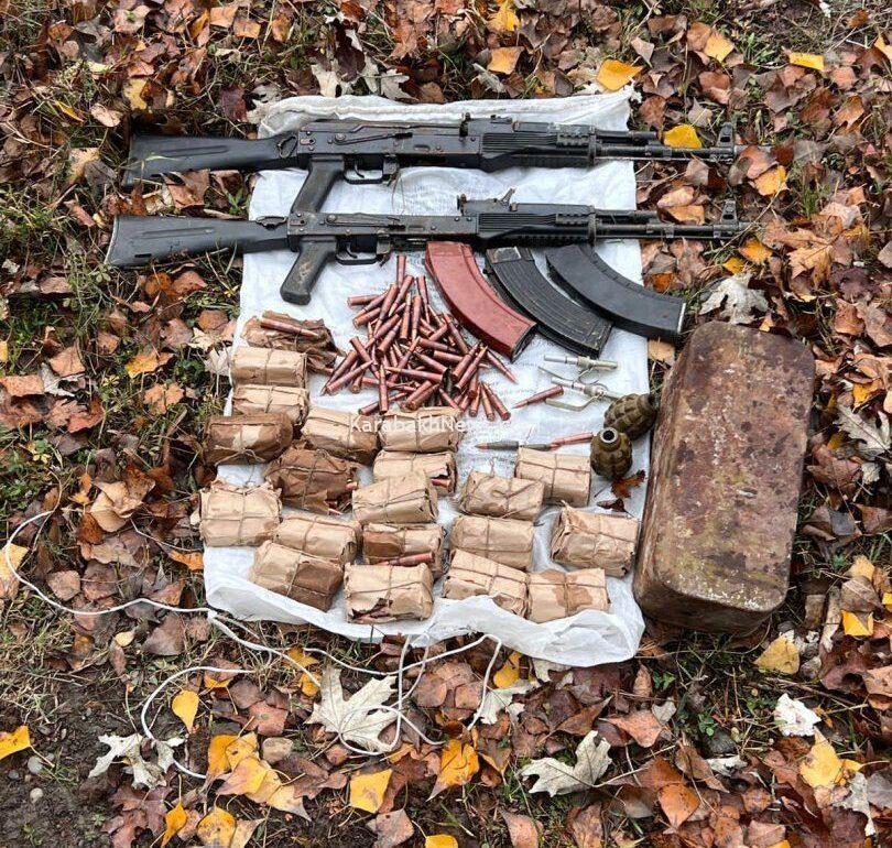 weapons-and-ammunition-discovered-in-khankendi