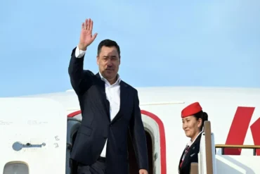 kyrgyz-president-leaves-for-azerbaijan