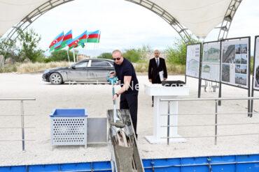 president-ilham-aliyev-lays-foundation-stone-of-sarijalli-village-in-jabrayil-district-(photo)