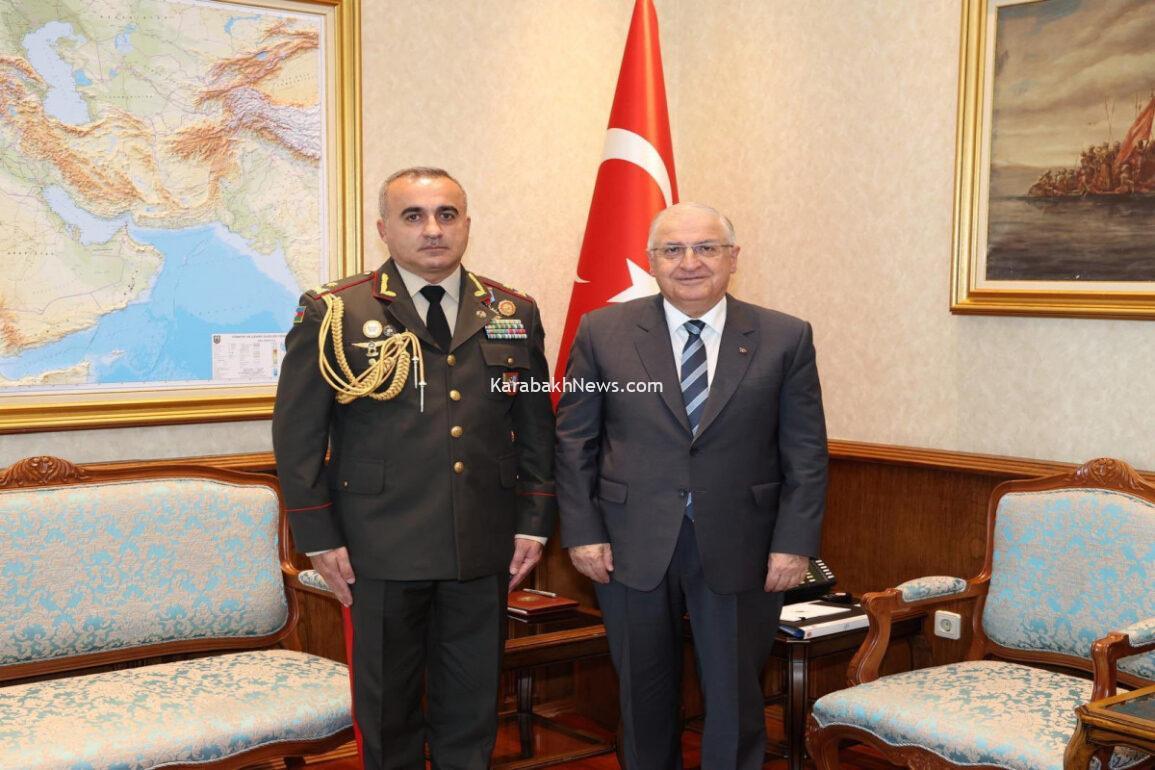 azerbaijan’s-new-military-attache-to-turkiye-meets-with-turkish-defense-minister