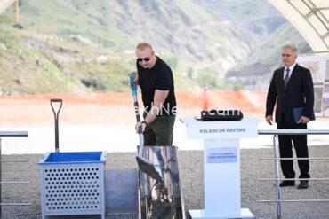 president-ilham-aliyev-laid-foundation-stone-for-istisu-settlement-in-kalbajar-district-updated